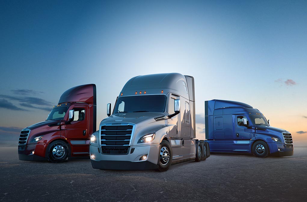 The Cascadia Freightliner Trucks